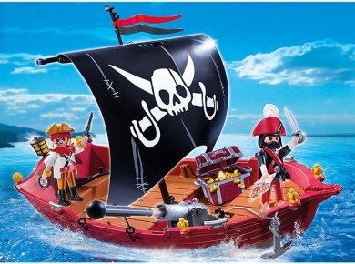 Playmobil Łódź piracka 5298