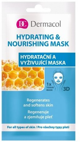 Dermacol Hydrating & Nourishing Mask 15ml W Maseczka do twarzy 72963