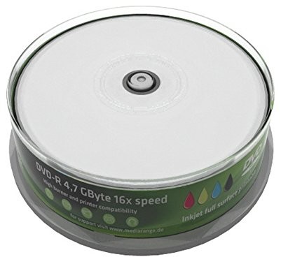 MediaRange DVD-R 16x SP 4.7GB MediaR. Pr. 25uk - MR407