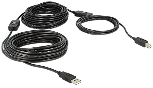 Delock 20m, USB2.0-A - USB2.0-B kabel USB (83557)
