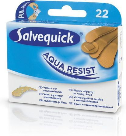 Salvequick CEDERROTH Polska S.A. Aqua Resist plaster wodoodporny 22 szt.