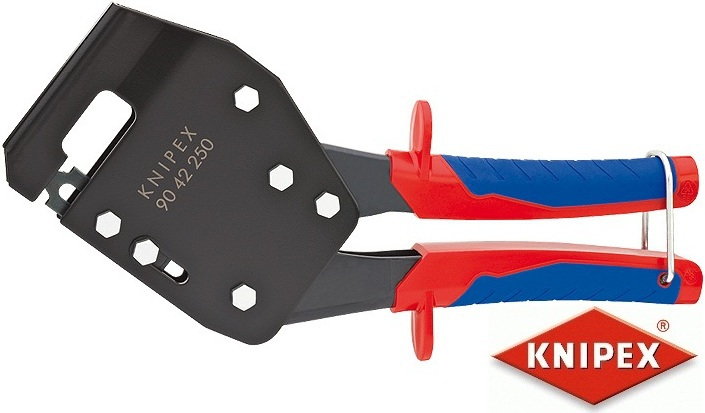 Knipex szczypce do montażu konstrukcji z płyt gips-karton, dwukomponentowe (90 4 (90 42 250)