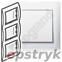 Legrand SISTENA LIFE Ramka ARCTIC potrójna pionowa 771007