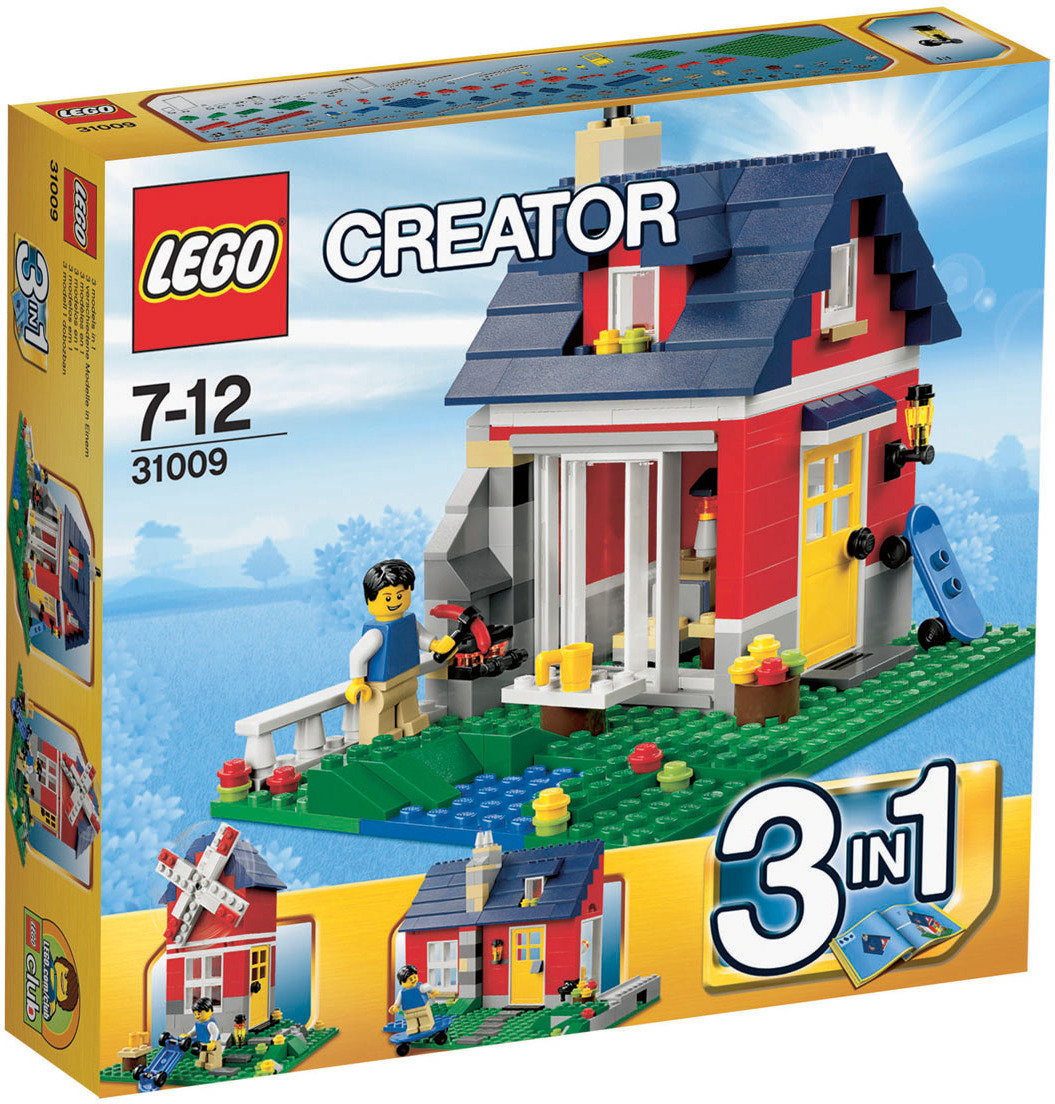 LEGO Creator - Mały domek 3w1 31009