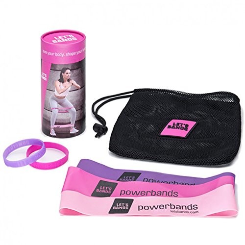 Powerbands Let'S Bands Kobiety Gimnastyka Taśma, Różowy, Jeden Rozmiar (TF00426)
