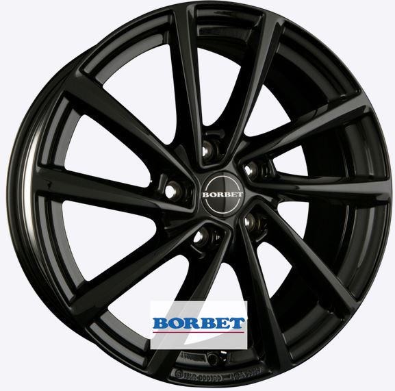 BORBET 7x17 5x112 V(BL) ET47 BLACK