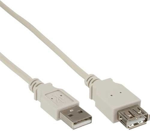 InLine Kabel USB 2.0 A5 m - biały 34605X