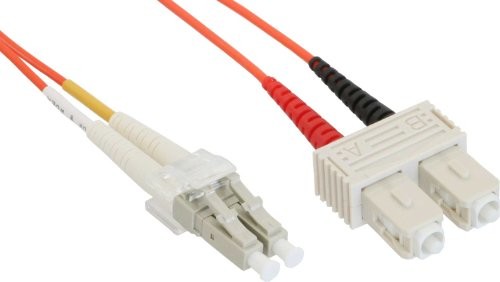 InLine LWL Duplex Kabel, LC/SC, 50/125m, OM2, 2 m 1 szt. 4043718034895