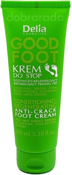 Delia Good Foot Krem odżywczo-regenerujący zapobiegający pękaniu pięt 100ml
