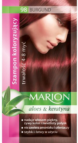 Marion szampon 4-8 myć 98 burgund 53424