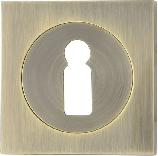 Domino Rozeta kwadratowa KLUCZ QUADRO BRĄZ GRAFIATTO Szyld QUADRO-QR M3 BB