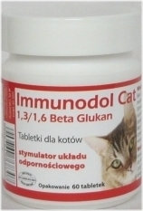 Dolfos Immunodol Cat - preparat stymulujący układ odpornościowy 60tab.
