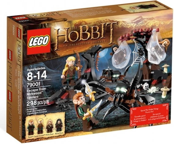 LEGO HOBBIT UCIECZKA PRZED PAJĄKIEM 79001