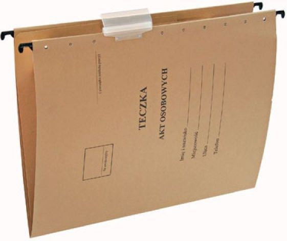 Esselte Teczka SIARCZANOWA ZAWIESZANA A4 NA AKTA OSOBOWE (0B) 15212