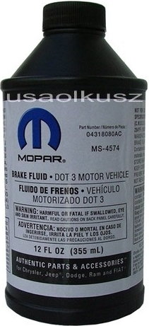 MOPAR Płyn hamulcowy MS-4574 DOT3