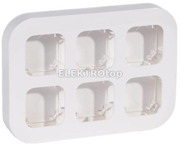 Legrand 782496 FORIX IP20 - STACJA ROBOCZA NA 6 MECHANIZMÓW BIAŁA