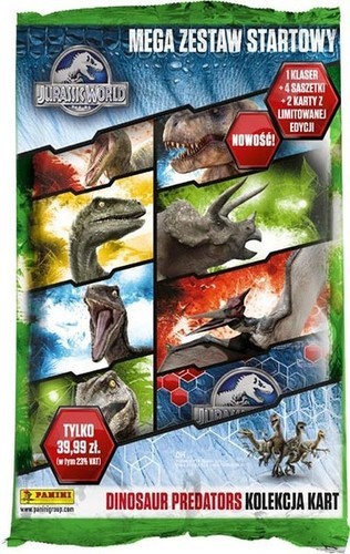 Panini Mega Zestaw startowy Jurassic World