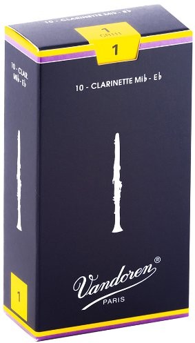 VANDOREN vandoren cr111 liście zapewnia EB-klarnet (grubość 1, 10 sztuk) CR111