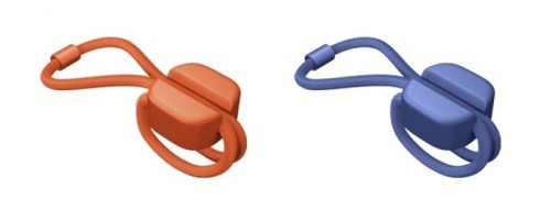 BlueLounge Pixi wielozadaniowy ściągacz S 8 szt. pomarańczowy/niebieski PX-SM-02