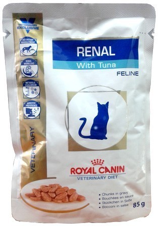 Royal Canin Veterinary Diet Feline Renal Tuńczyk Saszetka 85G 11070