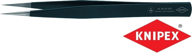 Knipex Pinceta ESD precyzyjna do montażu elementów elektronicznych (92 28 69 ESD