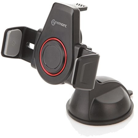Geemarc Telecom S.A Uniwersalny uchwyt samochodowy do smartfona z funkcją NFC na urządzeniach obsługujących standard NFC na desce rozdzielczej Octopus Geemarc Octopus-NFC_BLK_I