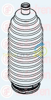 AUTOFREN Zestaw osłon, układ kierowniczy SEINSA D9213
