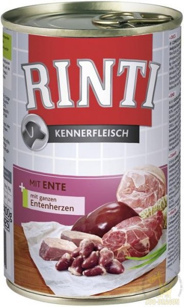 Rinti Kennerfleisch Kaczka 400g 91069