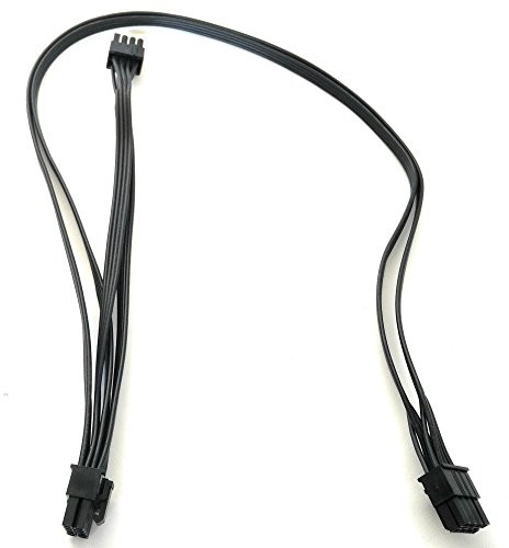 adaptare Adaptare kabel zasilający Pin Wtyk 35116 60 cm karta graficzna, czarny 35118