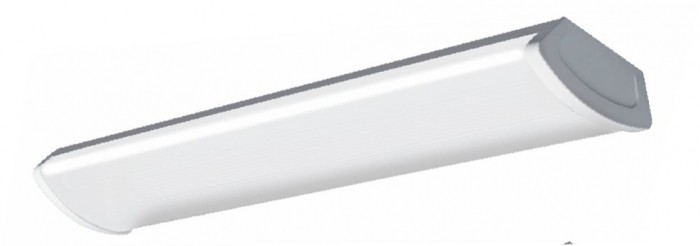 GTV Oprawa świetlówkowa LED T8 2x60cm Zefir PC KM LD-OZE218-01