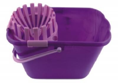 Wiadro z wyciskaczem Sanel - 12 l / 8525-10