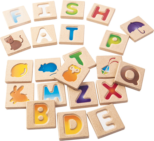 Plan Toys Alfabet A-Z angielski) PT5637