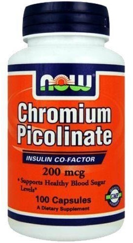 NOW Chromium Picolinate - 100Caps