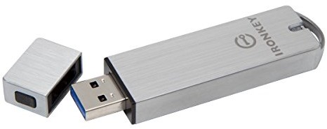 Kingston 4 GB IronKey Basic S1000 szyfrowany USB 3.0 FIPS 140  2 Level 3, srebro 8 GB IKS1000B/8GB