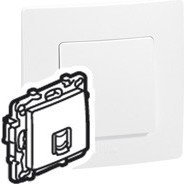 Legrand 664777 NILOE Gniazdo RJ45 kat. 6 FTP białe