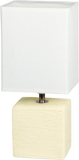 Rabalux nowoczesna Lampa stołowa LAMPKA nocna ORLANDO 4929 IP20 Ecru kremowy