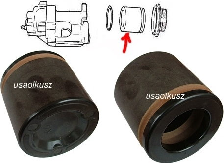 CARLSON Tłok przedniego zacisku hamulcowego Chrysler Dodge Plymouth Neon