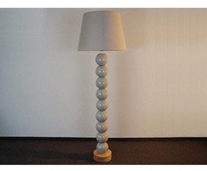 GL Lampa podłogowa kulki Perla IX abażur 2413