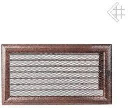 Kratki.pl Kratka kominkowa malowana OSKAR miedziana 17x30 z żaluzją 6674-898A9_2
