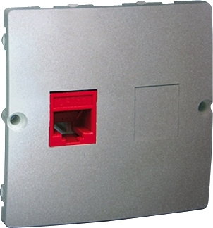Kontakt Simon Gniazdo ścienne Basic Komputerowe RJ45 Pojedyncze (moduł) BMF51.02/21 inox