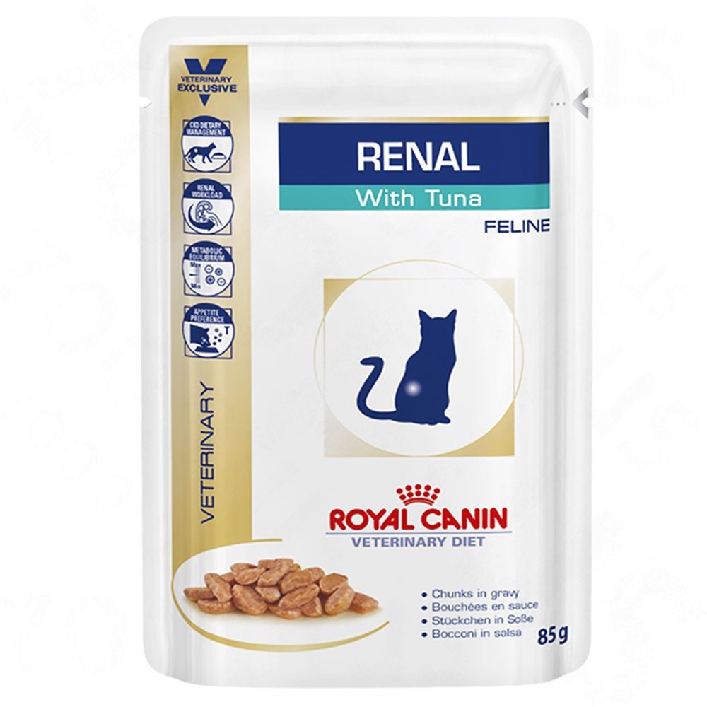 Royal Canin Veterinary Diet - Renal z tuńczykiem - 24 x 85 g