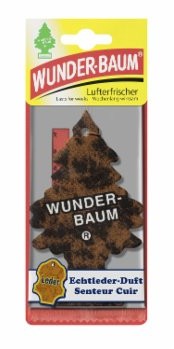 WunderBaum ODŚWIEŻACZ POWIETRZA CHOINKA ZAPACHOWA WUNDERBAUM SKÓRA zakupy dla domu i biura 23-055