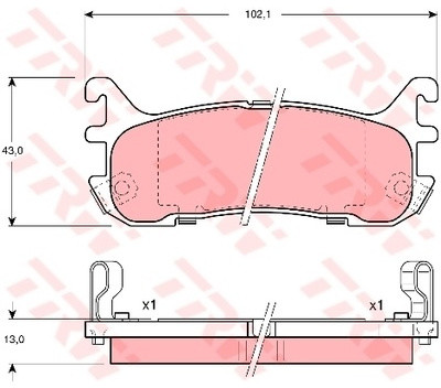 TRW KFZ Ausruestung GmbH) GDB3129