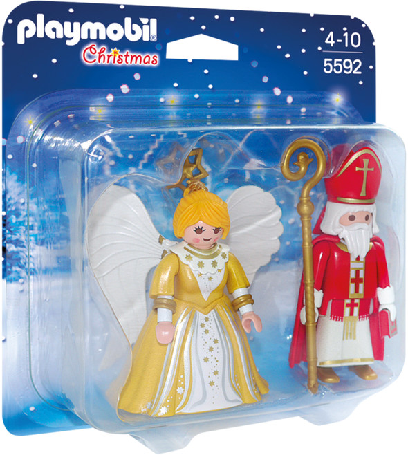 Playmobil Świety Mikołaj z aniołkiem 5592
