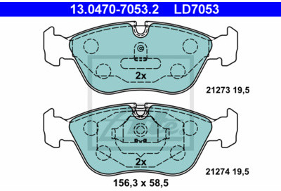 ATE (Continental Aftermarket GmbH) 13.0470-7053.2