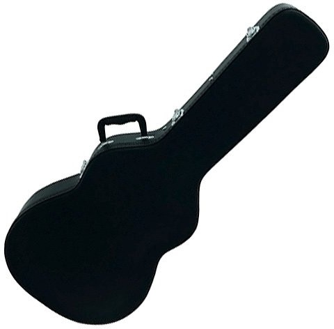 Dimavery DIMAVERY 26341022 gitara pokrowiec kształt zapewnia Western-Czarny Form case Western guitar, Black