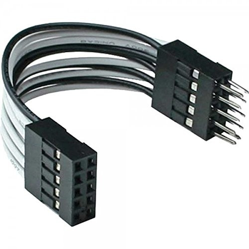 InLine 33440 K USB 2.0 Verlängerungskabel (2 X gniazdo 5-biegunowe słupki adapter wtyczek słupków, 5 cm)