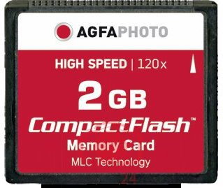 AgfaPhoto Compact Flash 2GB High Speed 120x MLC (10431)