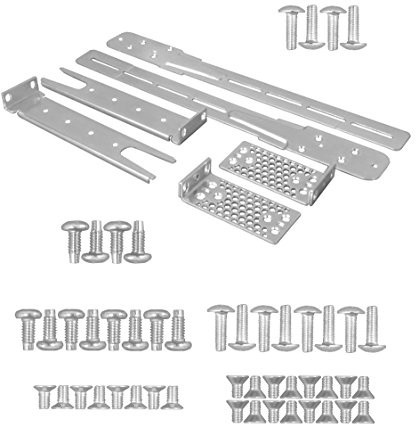 Cisco C3850 4PT-KIT = Rack Mount Kit (4-Point) zapewnia Catalyst 3850 C3850-4PT-KIT=
