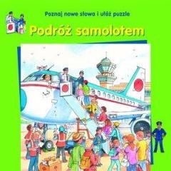 Olesiejuk Sp. z o.o. Podróż samolot. Poznaj nowe słowa i ułóż puzzle